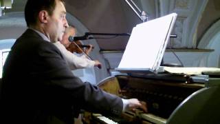 Konstanty Andrzej Kulka i Robert Grudzień - Aria na strunie G - J.S. Bach