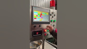 The automatic industrial popcorn machine can make different flavors popcorn#shorts #machine