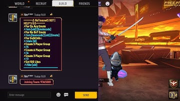 💥guild tcp bot +emote💥 bot free fire emote tcp bot 💯