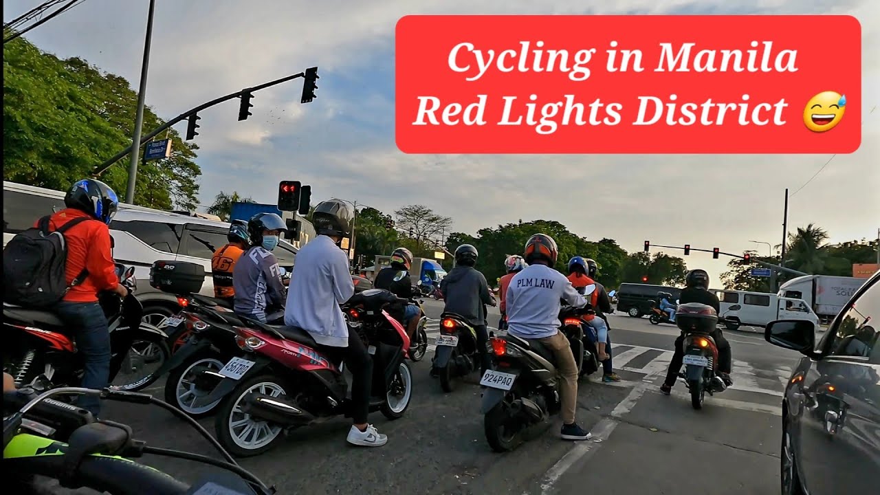 Cycling in Manila Red Lights District 😅