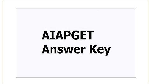 AIAPGET 2023 ANSWER KEY CHALLENGE PUBLIC NOTICE