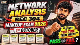 🔥 BEC 304 – NETWORK ANALYSIS | IMPORTANT & FIXED QUESTIONS WITH ANSWERS | MAKEUP EXAM 2026