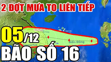 🔴[Trực Tiếp] Dự báo thời tiết hôm nay và ngày mai 5/12/2025 | dự báo thời tiết 3 ngày tới