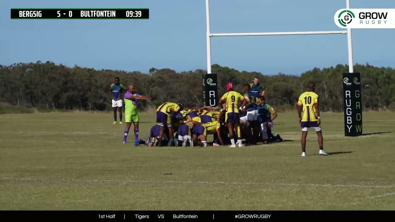 Day 1/Game 7 - Bergsig vs Bultfontein - Grow Rugby Tournament 31 March - 3 April 2023