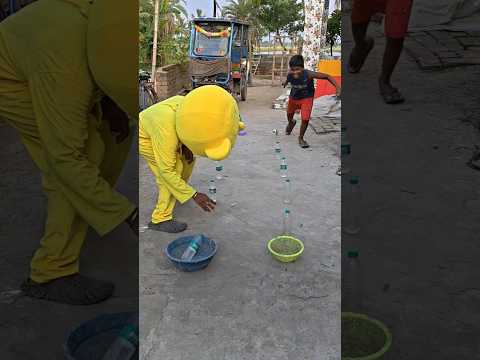 টেডি বিয়ার খেলায় হেরে গেলো 😃😅 #funny #comedy #balloon #teddybear