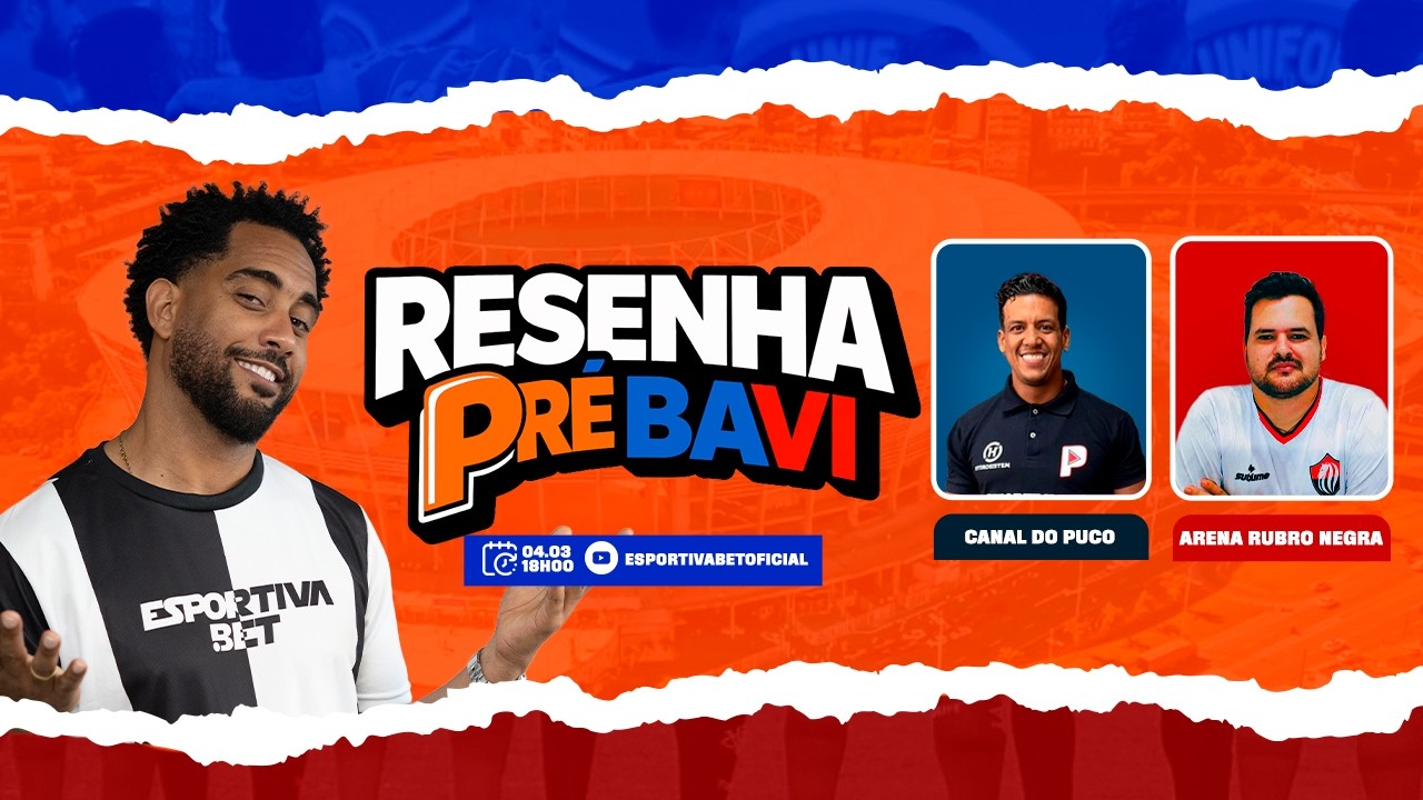[AO VIVO] BAVI COM A ESPORTIVA BET!