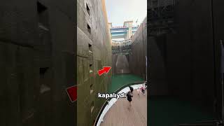 Bu Sistemle Gemiler Yukarı Taşınıyorr