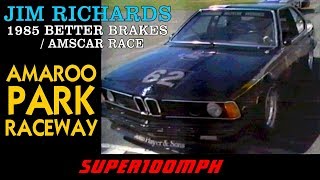 JIM RICHARDS 1985 Better Brakes AMSCAR Race