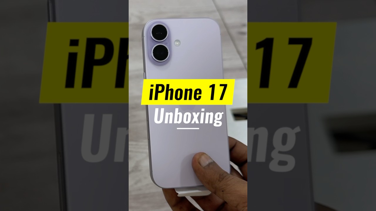iPhone 17 Unboxing 🔥 