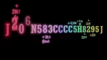 0 To 167.5 Septillion In Quadravigesimal With Sound Effects