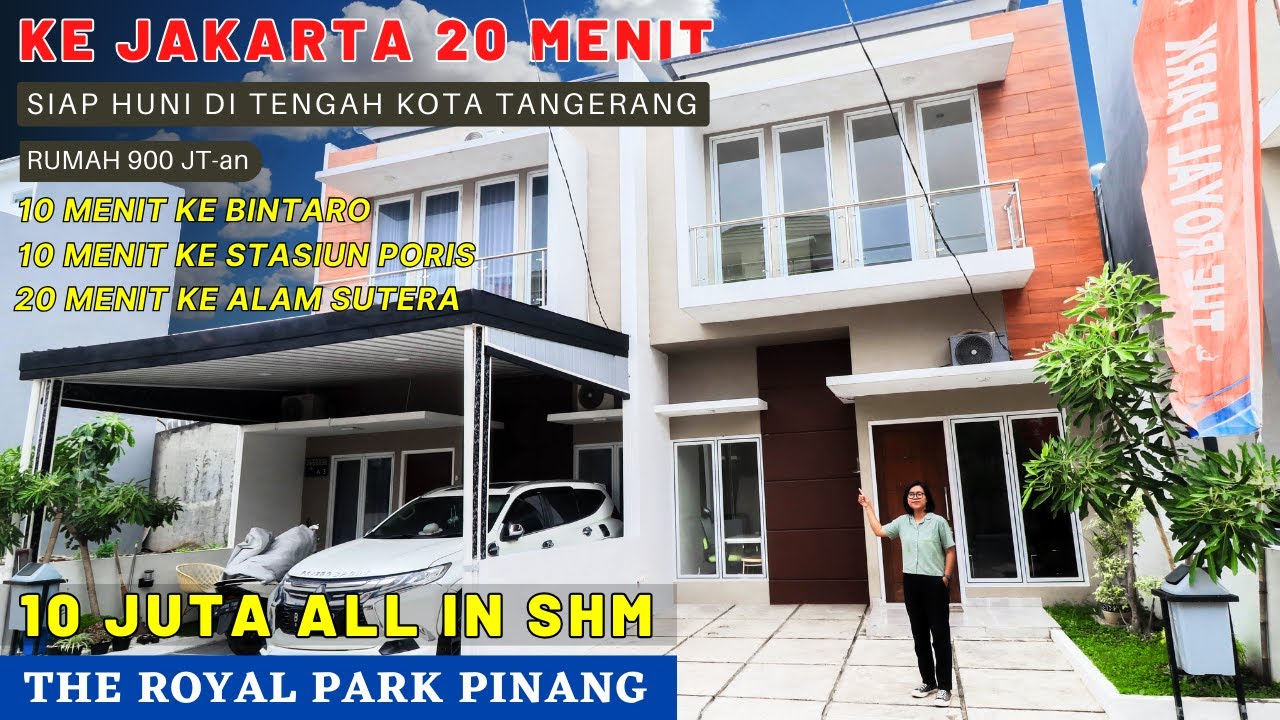 Rumah Siap Huni  900 Jutaan di Kota Tangerang Nempel Jakarta Dekat Stasiun Poris & Tol Karang Tengah