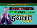 5secret formula to handle objections in network marketing in telugurajesh ch