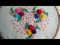 Hand Embroidery: Lazy Daisy Stitch
