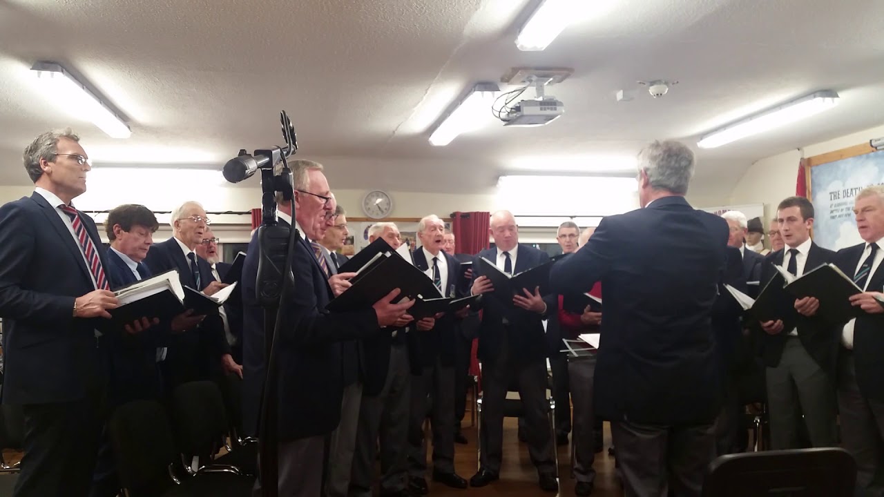 Mourne Male Voice Choir Fusefm Christmas live Broadcast 2018