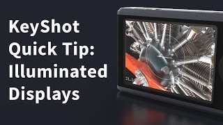 Celebrity KeyShot Quick Tip: Illuminated Displays Wealth