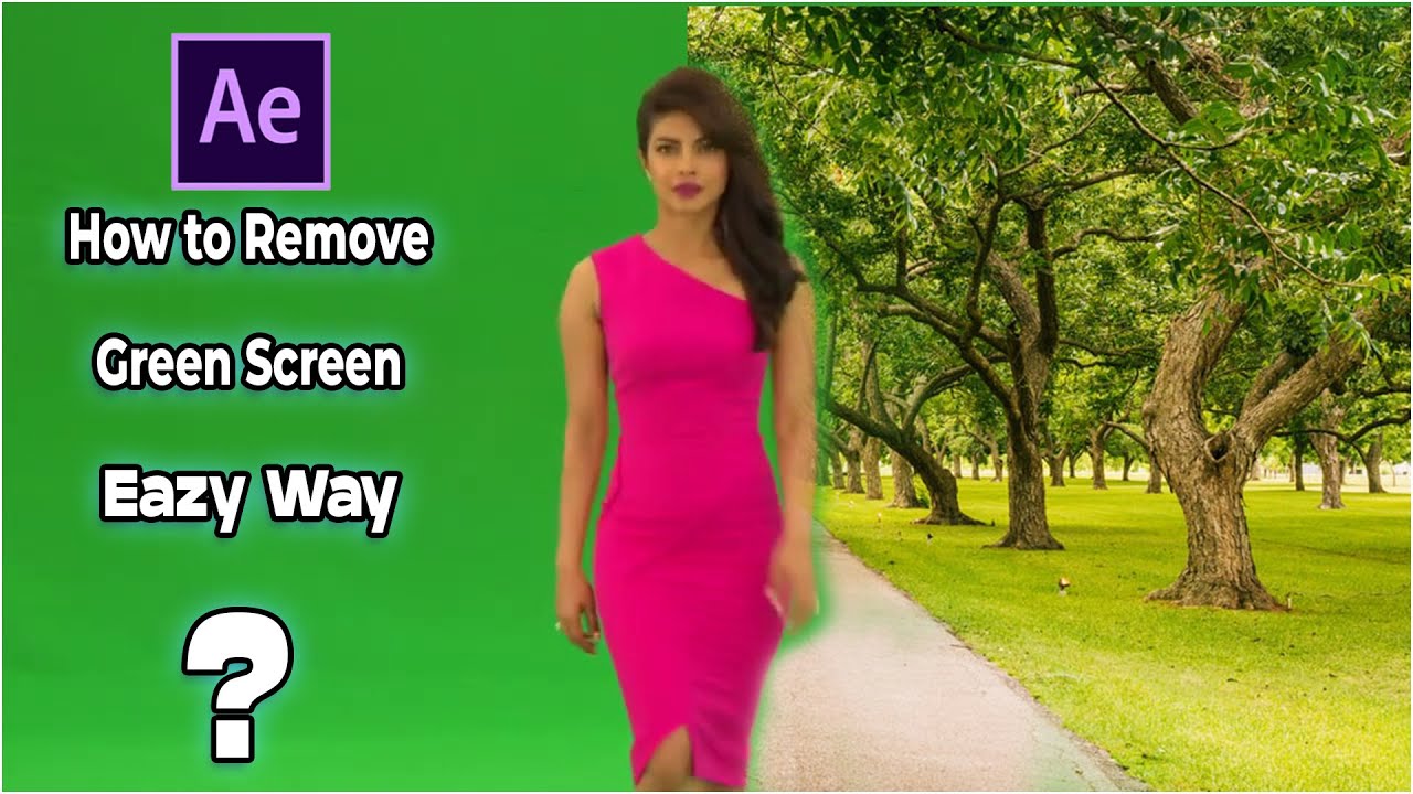 How To Green Screen Removal in After Effects Tutorial YouTube