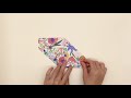 『100枚レターブック』活用術 ｜ 折り手紙のつくり方/Let's make crafts with "100 Writing and Crafting Paper"｜Folding Letter