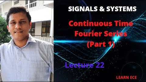 SIGNALS & SYSTEMS KTU: Lecture 22
