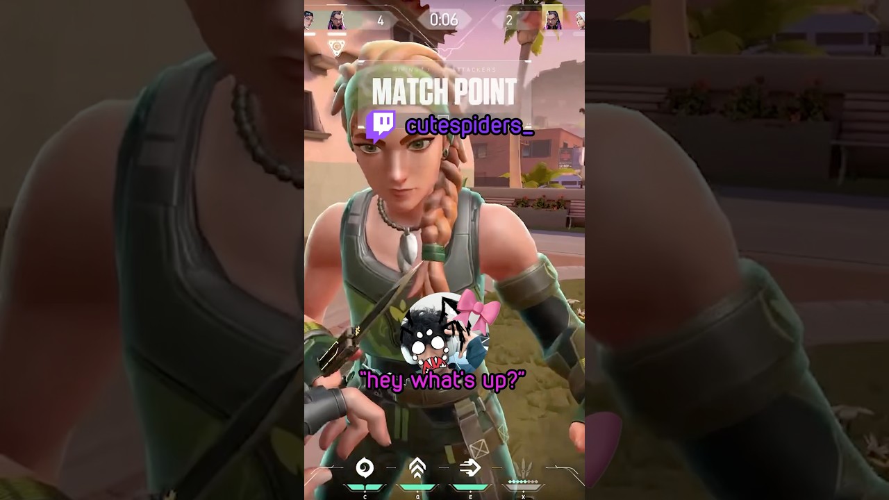 confidence is key… twitch: cutespiders_ #valorant