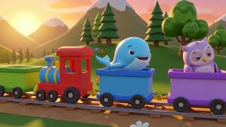 RainBow Train🌈 Colors🎨 Animals🦊