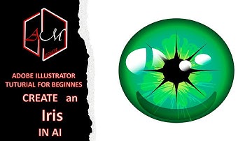 how did i Create the Iris in adobe illustrator step by step
