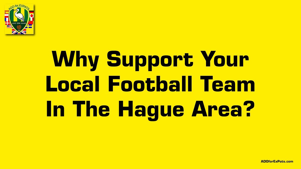 nootdorp kapper #Sports #TheHague - Why support your local football team? #ADO Den Haag