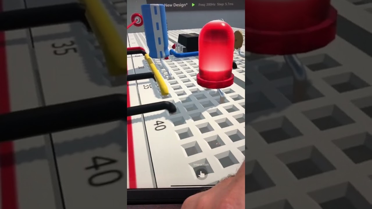 555 LED Flasher in Crumb Circuit Simulator crumbsim 