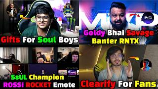 GoldyDa Banter 😂 SK Rossi Dance 🚀 Thug Reaction 🔥 Admino on Jonathan 😱 Mortal Gift