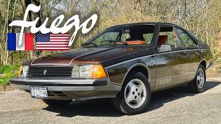 Renault Fuego Turbo "USA" (1982) - L'expatriée