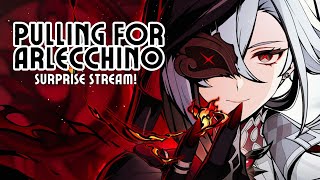 PULLING FOR FATHER! Coming back to Genshin for ARLECCHINO [Live with Aster]