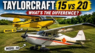 The Rarest Taylorcrafts Ever produced! Model 15 vs Model 20 Ranch Wagon