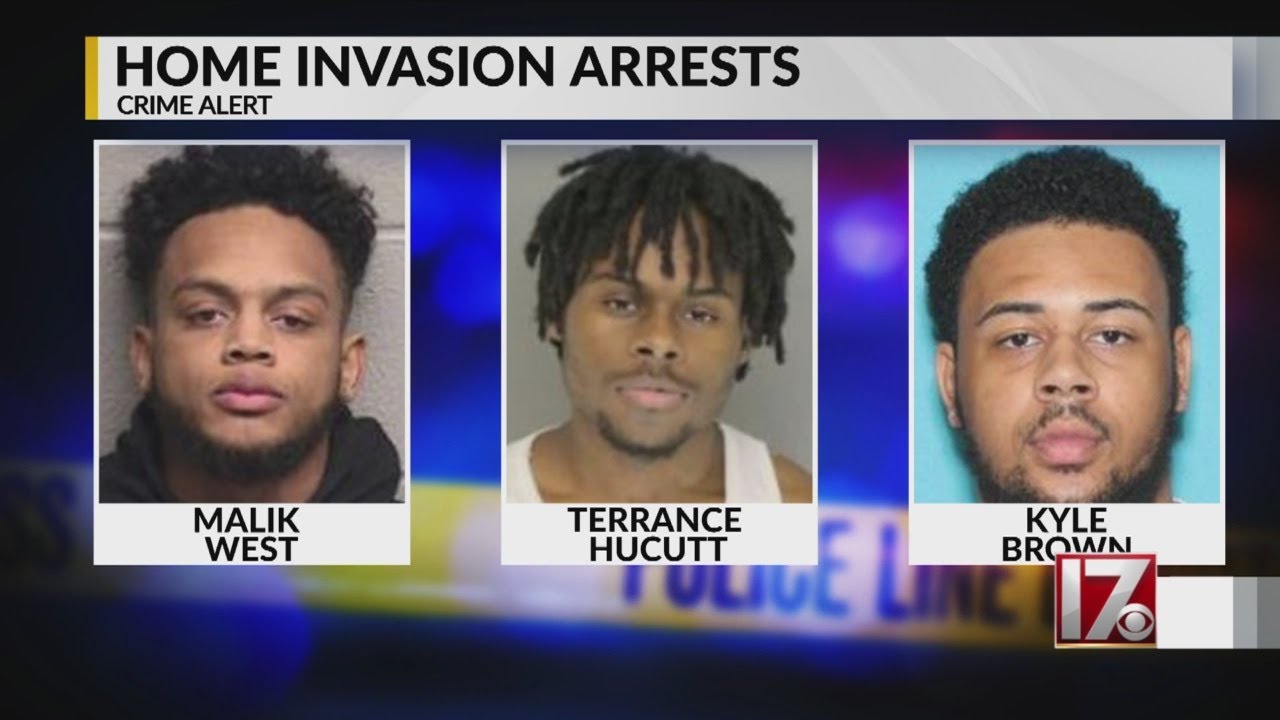 3 arrested for robbing 6 people during armed home invasion at Durham apartment