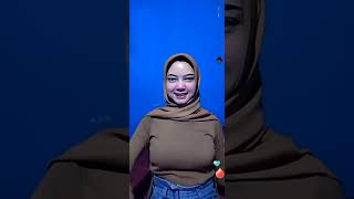 Hijab Coklat Live Bigo