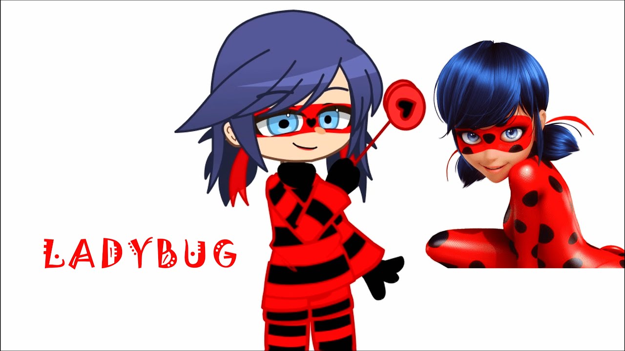 From gacha base to ladybug artwork (speedpaint link will be sent later) [OC]  : r/miraculousladybug