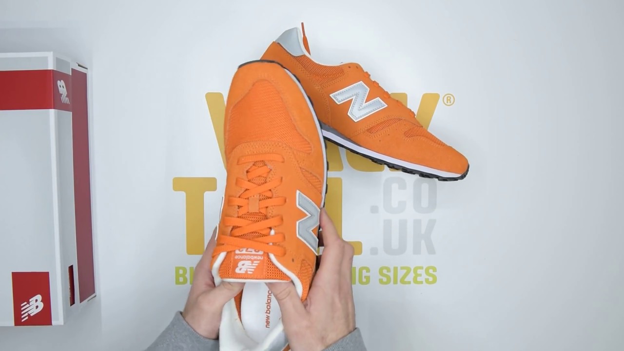 new balance 373 orange