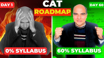 Finish 60% of CAT Syllabus in Just 60 Days! (Watch Before It