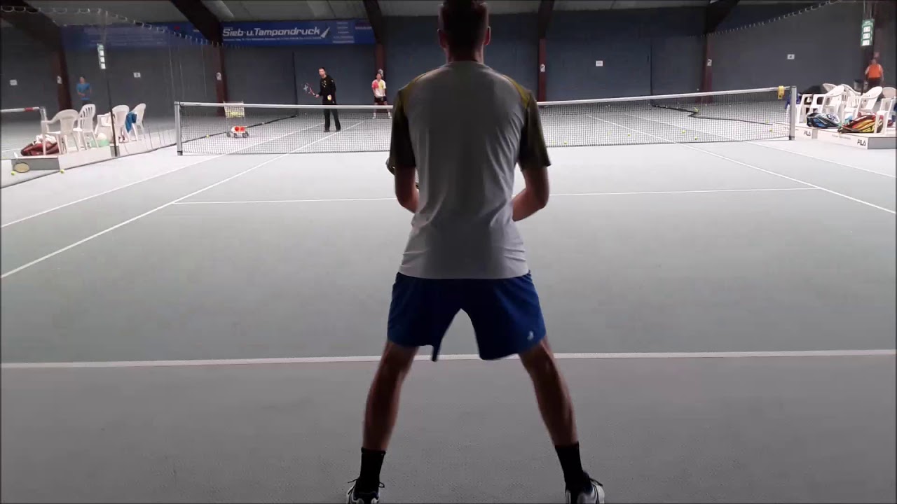 Tennis Drills Tactical Training Transition, Net Game "Approach to