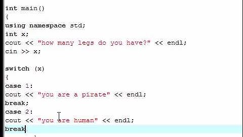 C++   Tutorial   21   Switch Statement