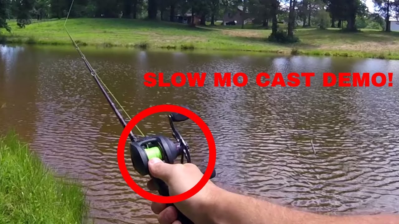 EASY CASTING INTO THE WIND DEMO - KastKing Speed Demon Baitcasting