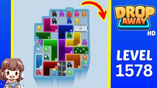 Drop Away Level 1578 Solution Walkthrough