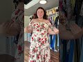 Plus-size milkmaid dress comes in a few prints! ✨ #milkmaiddress #sundress #plussizesundress