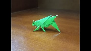 Origami Grasshopper
