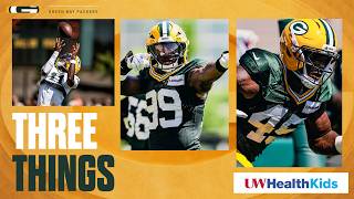 Three Things: WRs vs. DBs, Barryn Sorrell, 1-on-1 standouts @packers