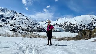 I Hiked to a Glacier! - Portage Pass Trail