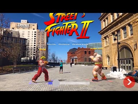 Street Fighter Ii In The Real World Youtube - street fighter ii in real life roblox