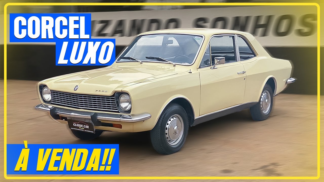 (VENDIDO) CORCEL LUXO 1977 A VENDA?!!  / MAREZE JÚNIOR  /  CLASSIC CAR BRASIL