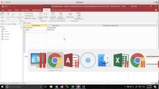 DB3: Convert ERD to MS Access: Student registration example