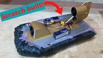 1/5 scale Foam board Rc Hovercraft