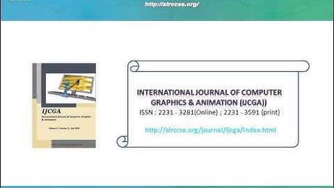 International Journal of Computer Graphics & Animation (IJCGA)