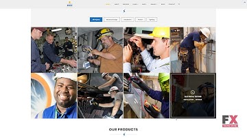 Max Electric - Electrician WordPress Theme TMT | Free Download Demo C